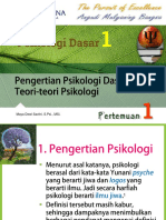 #1. Pengertian Psikologi