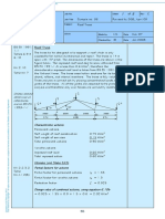 Roof Truss: Calculation Sheet