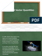 Lesson 3 - Scalar and Vector