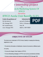 Summer Internship Project: Supply Chain & Marketing System of Iffco