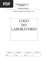 CIQ - Controle Interno Da Qualidade