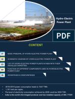 Hydro-Electric Power Plant: Presented by Aniket Raj, Tezpur Central University