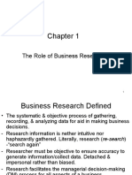 The Role of Business Research