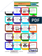 Conditionals Boardgame