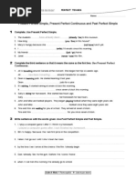 LM3 TRM Grammar Worksheet4 Perfect Tenses 25629