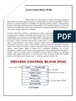 Process Control Block (PCB)