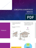 Conceptos Estadísticos Básicos