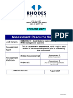 SATool - BSBWHS415 - Contribute To Implementing WHS Management Systems