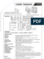 AC Current Transducer Kusam Meco