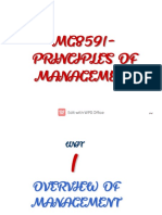 Principles of Management