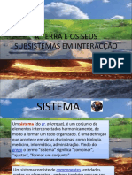 A Terra e Os Seus Sub Sistemas2