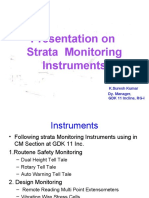 Final Strata Monitoring Instruments