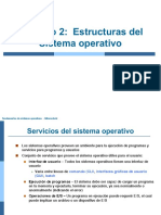 Capítulo 2 - Estructuras Del Sistema Operativo