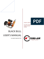 Black Bull User'S Manual: Engine Configurations Available: Electric Starter Hand Starter Hybrid