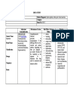 Drug Study Dopamine