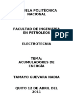 Acumulador de Energía