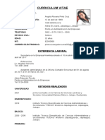 CURRICULUM VITAE - Angela Roxana Pinto Cruz