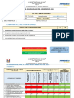 Informe Evaluación Diagnóstica Carlos Torres CCSS 4to A