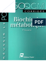 Biochimie Métabolique - 150 QCM