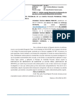 Solicito Expedir Disposicion de Abstencion de Ejercitar La Accion Penal - Eduardo Teofilo Minaya Principe