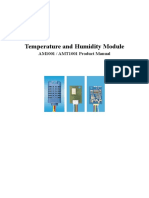 Temperature and Humidity Module: AM1001 / AMT1001 Product Manual