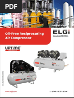 Oil Free Receip Air Compressor