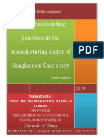 Cost Accounting Practices in BD PDF