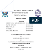 Short Circuit Protection For HV Transmission Lines