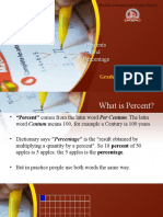 Module 2 - Percent and Percentage