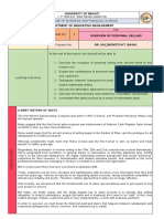 Basal Module 1 Overview of Personal Selling