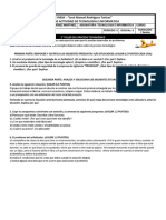 Ejercicios Del Proceso Tecnologico - 5° ACTIVIDAD TEC