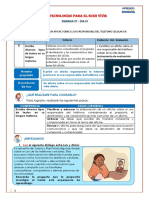 Semana 27 Día 01 - Comunicación