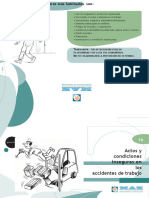 Folleto 16 Actos y Condiciones Inseguras en Los Accidentes de Trabajo