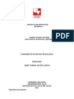 Plan de Innovación Tecnológica - Entrega 3 (Final)