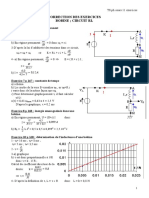 Correction Des Exercices Bobine Circuit RL: Exercice 6 P 167: Régime Permanent