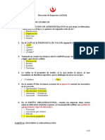 Simulacro Ex Parcial-Direccion de Empresas