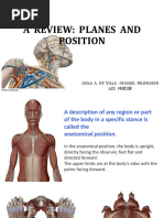 A Review Planes and Position