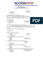 Preassessment Css 2nd-Ed