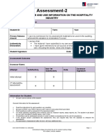 Assessment-2: Sithind002 Source and Use Information On The Hospitality Industry