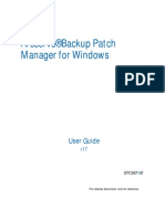 Arcserve® Backup Patch Manager For Windows: User Guide