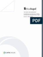 The Chapel 2019 - 2020 Audited Financial Statement