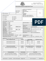 International Recruitment Application Form (New)