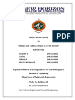 Project Report (Aut84) : Mr. Sunil Prashanth Kumar Asst. Professor, Department of Automobile Engineering