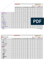 Measurement Sheet: Site Work