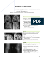 Orthopaedic Clinical Quiz Volume 13