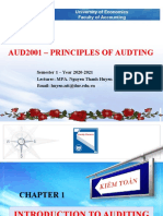 Chapter 1 - Introduction To Auditing