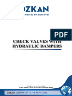 Check Valves With Hydrolic Dampers