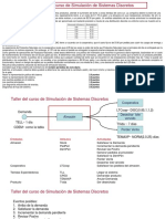 Taller de Simulación de Sistemas Discretos