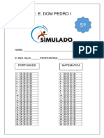 Capa Simulado