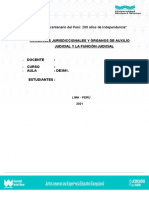 1-Auxiliares Jurisdiccionales y Órganos de Auxilio Judicial y La Función Judicial